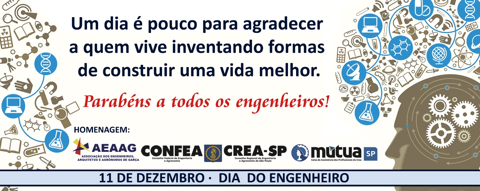 Parab&eacute;ns a todos os Engenheiros
